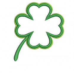 Stickdatei Kleeblatt - Glücksklee